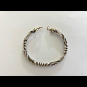 David Yurman Classic Cable Buckle Hook Bangle